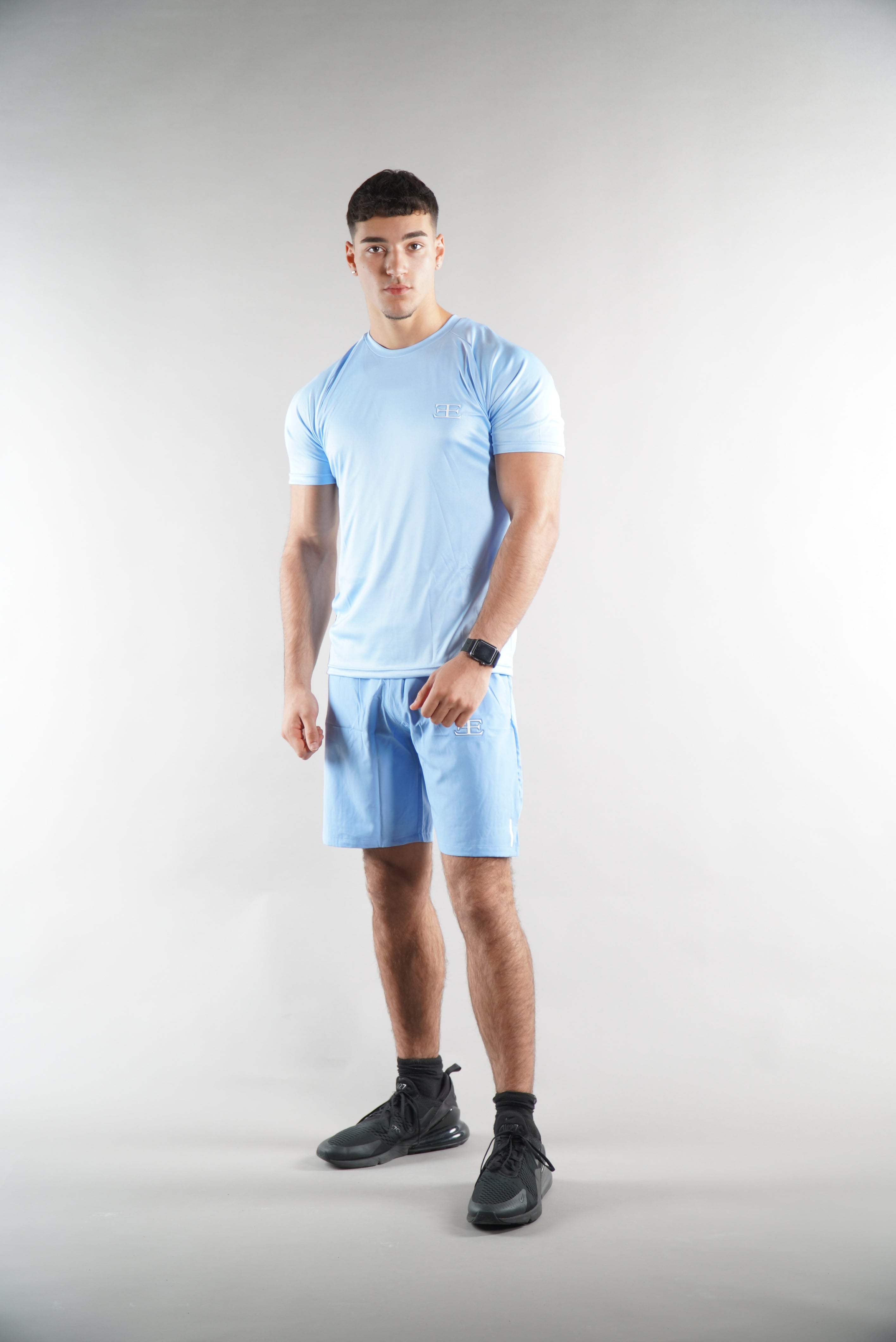Mens Designer shorts and tshirt sets london elegante