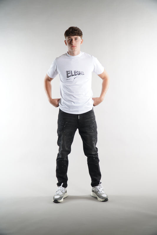 Mono White T-Shirt