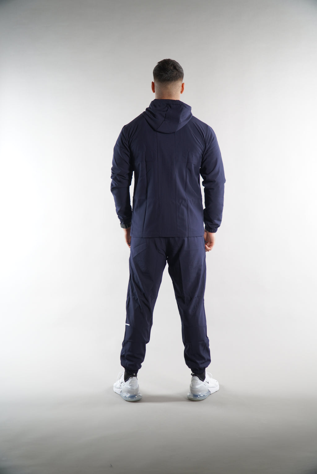 Men's Elegante Tracksuit jacket with hood in Navy, JD sports jackets, activewear, mens street clothing