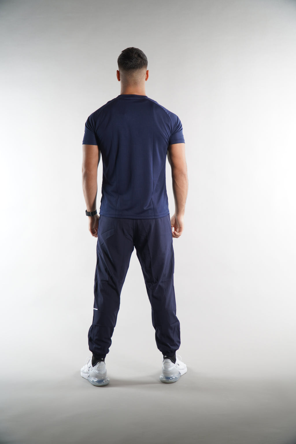 Men's Elegante Loreno Navy Tracksuit Joggers, with logo, pockets, joggers and tacksuit set men, sportswear, activewear