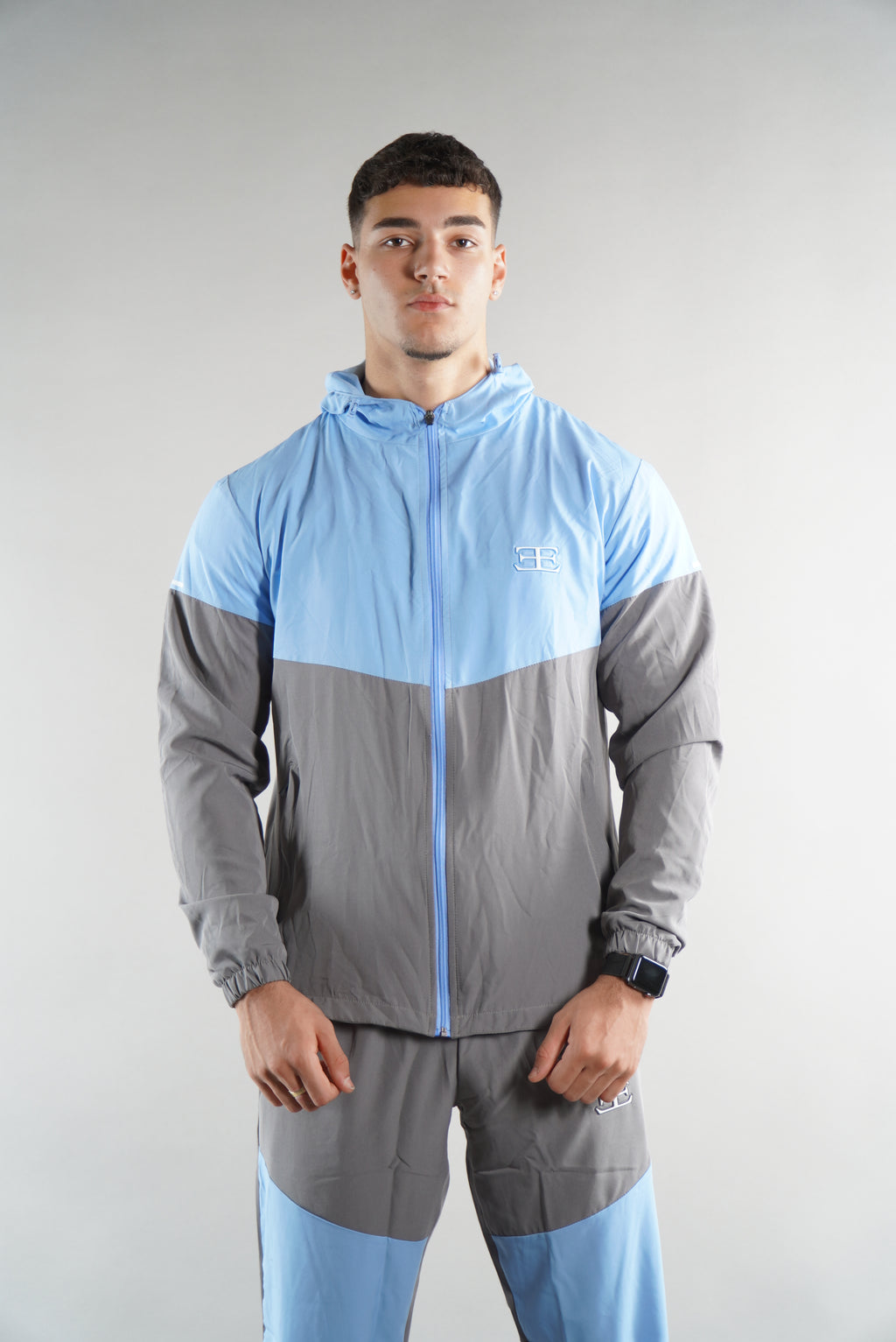 Men's sky blue Joggers, Men's Elegante Clothing, Sportswear Joggers Tracaksuit, JD Sports mens streetwear urbanwear, tracksuit bottoms, tracksuit set