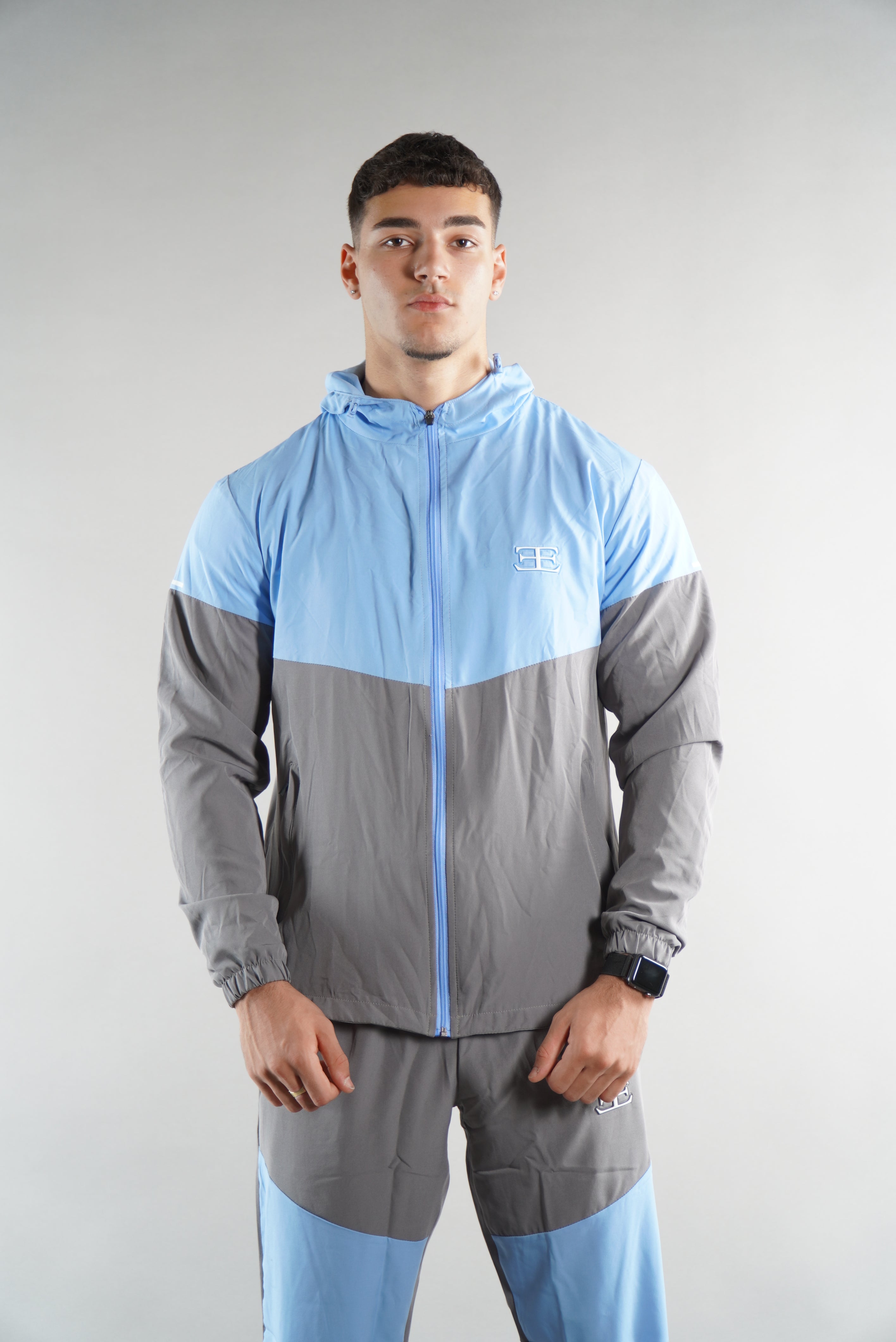 Men's sky blue Joggers, Men's Elegante Clothing, Sportswear Joggers Tracaksuit, JD Sports mens streetwear urbanwear, tracksuit bottoms, tracksuit set