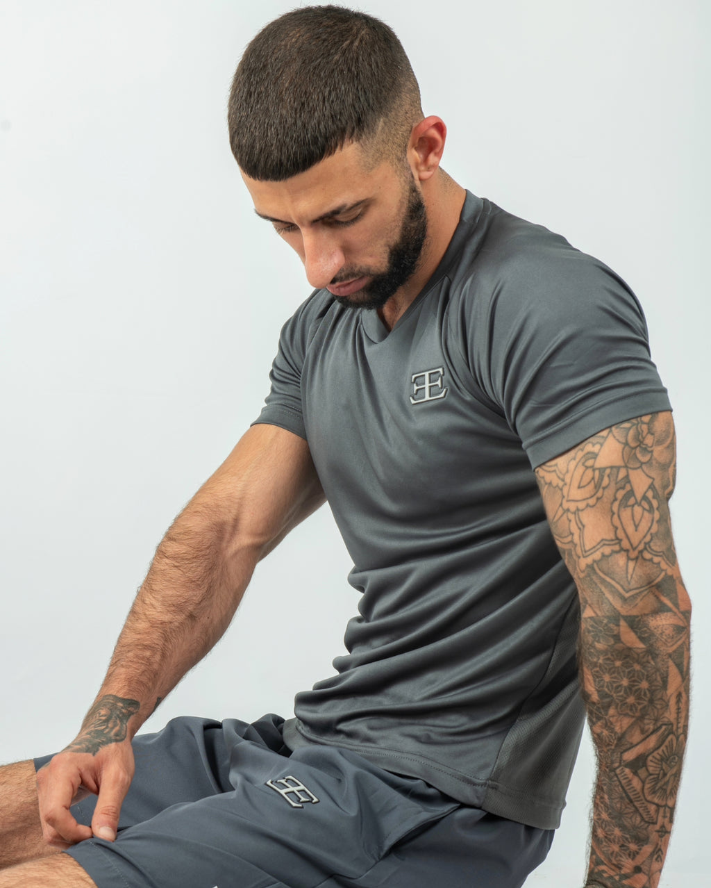 Elevat Steel Grey T-Shirt