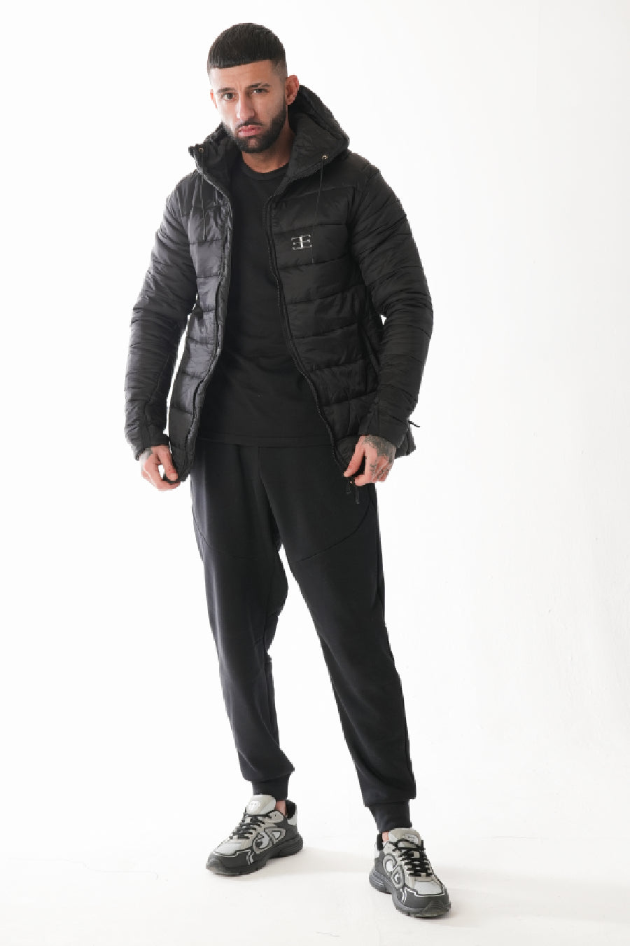 Alpico Black Puffer Jacket