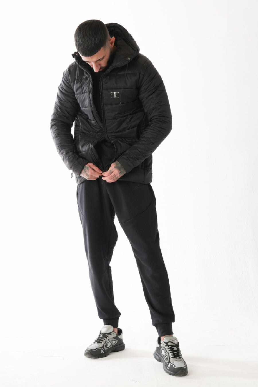 Alpico Black Puffer Jacket