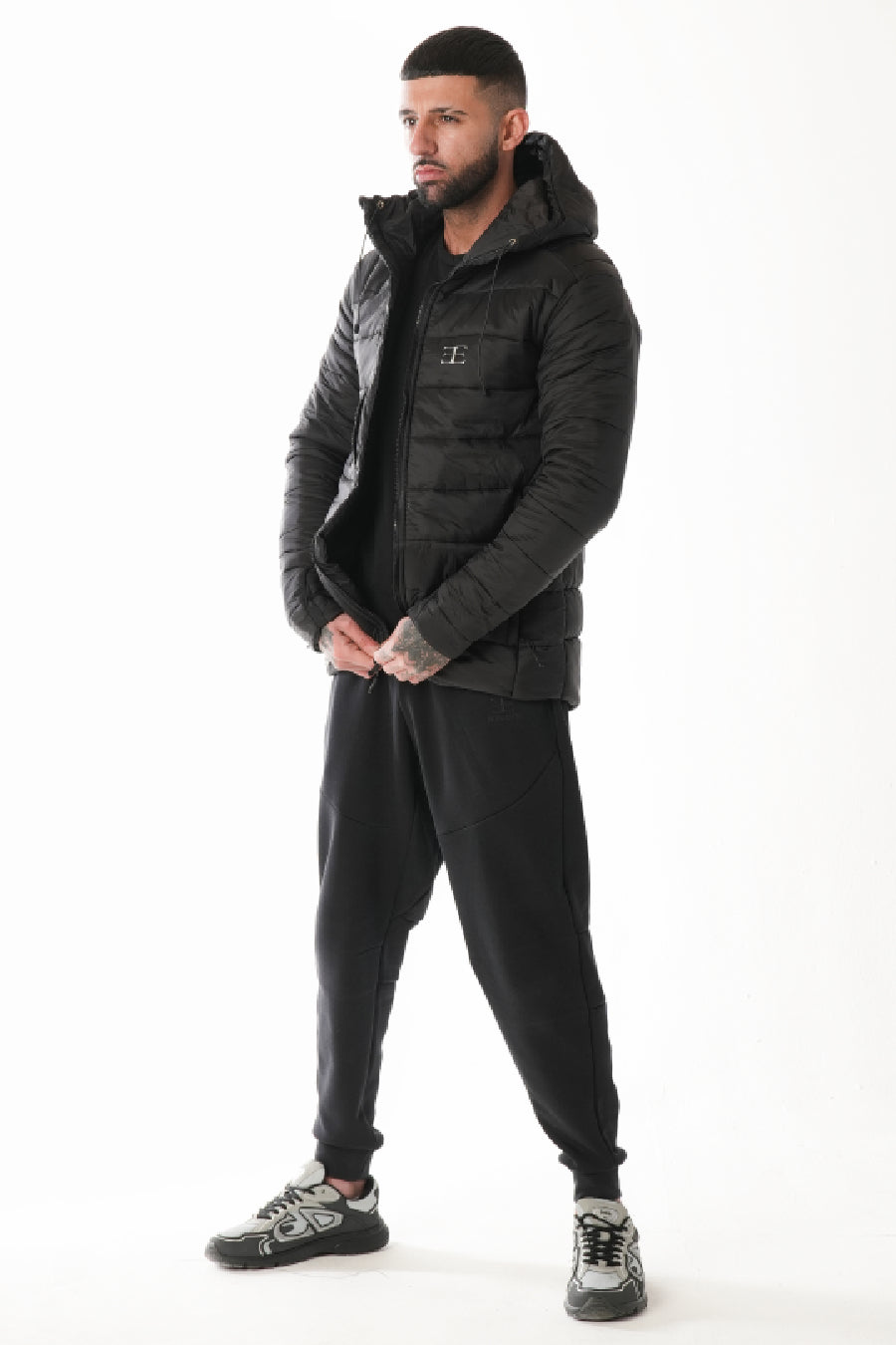 Alpico Black Puffer Jacket