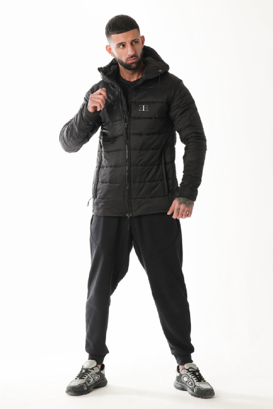 Alpico Black Puffer Jacket