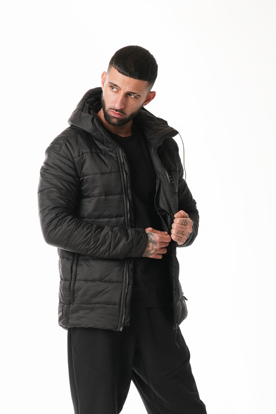 Alpico Black Puffer Jacket
