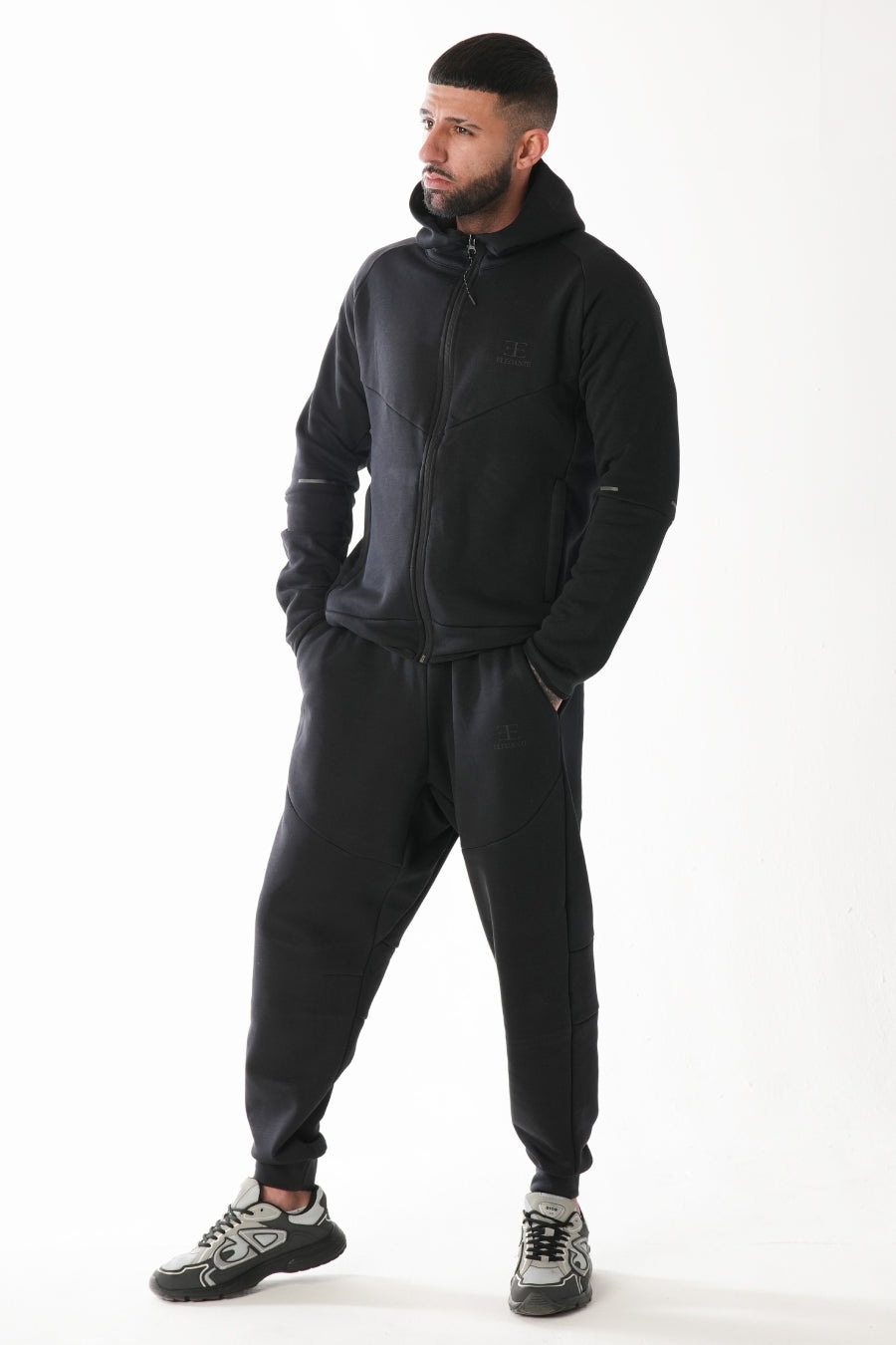 Arctico Black Tracksuit Joggers