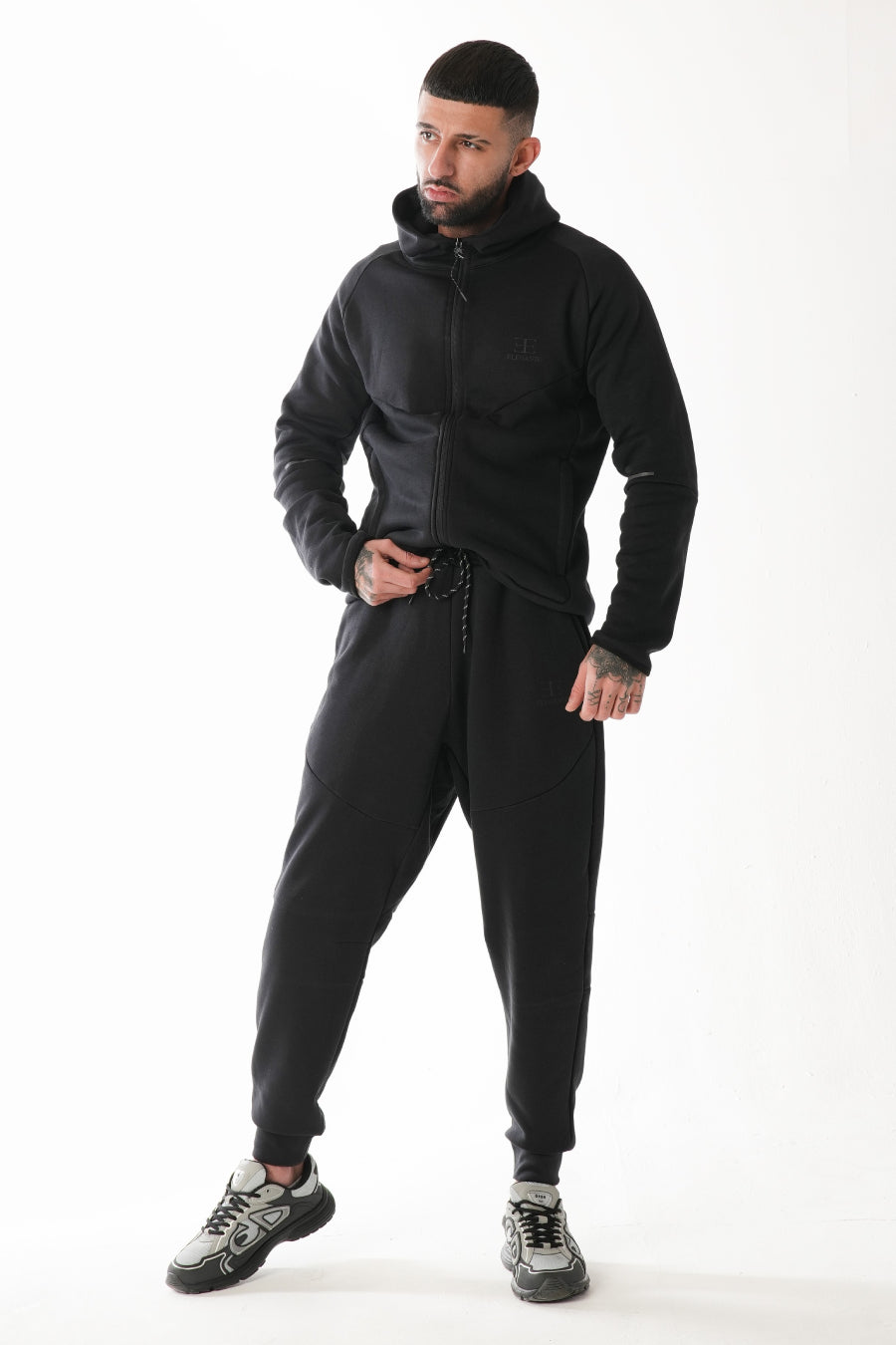 Arctico Black Tracksuit Joggers