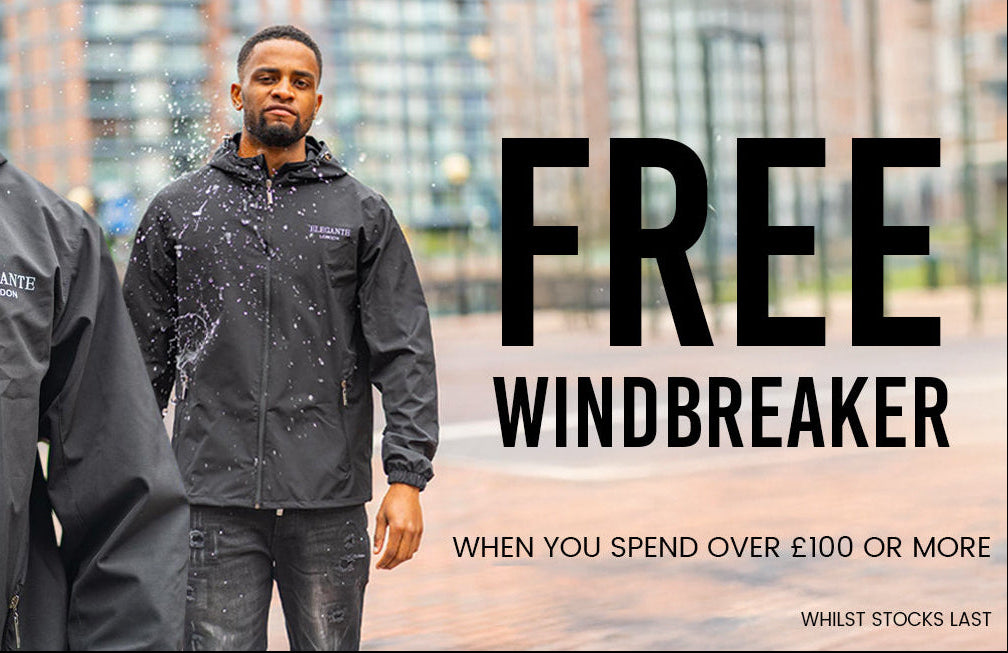 FREE winder breaker jacket black friday offer banner