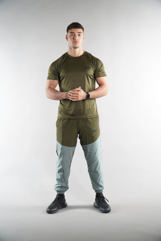 Elevat Olive Green T-Shirt