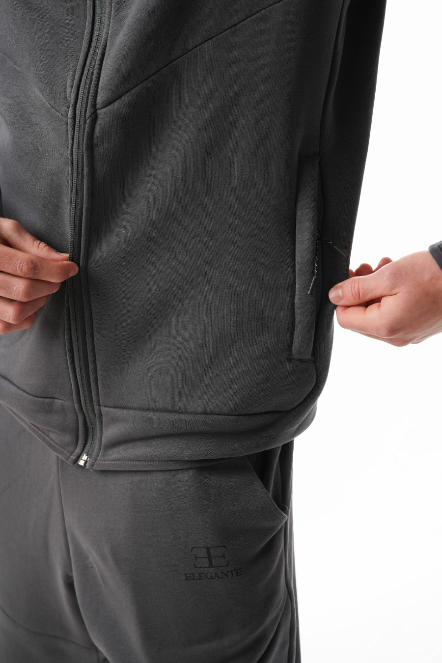 Arctico Steel Grey Tracksuit Hoodie