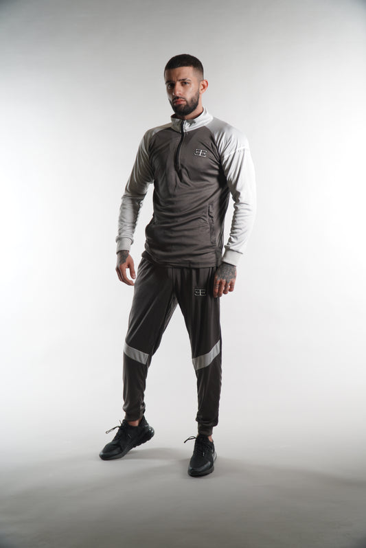 Stryda Charcoal Light Grey Joggers
