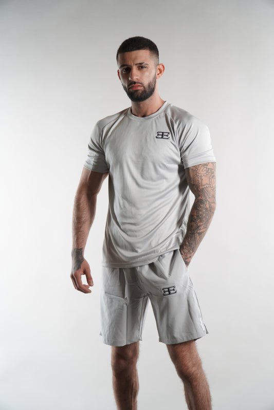 Loreno Silver Grey Shorts