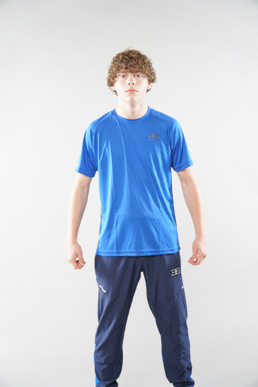 Men's Elegante T-Shirt in Royal Blue gym clothing for men