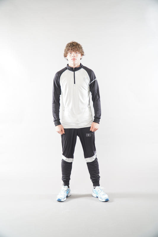 Stryda Black Grey Joggers