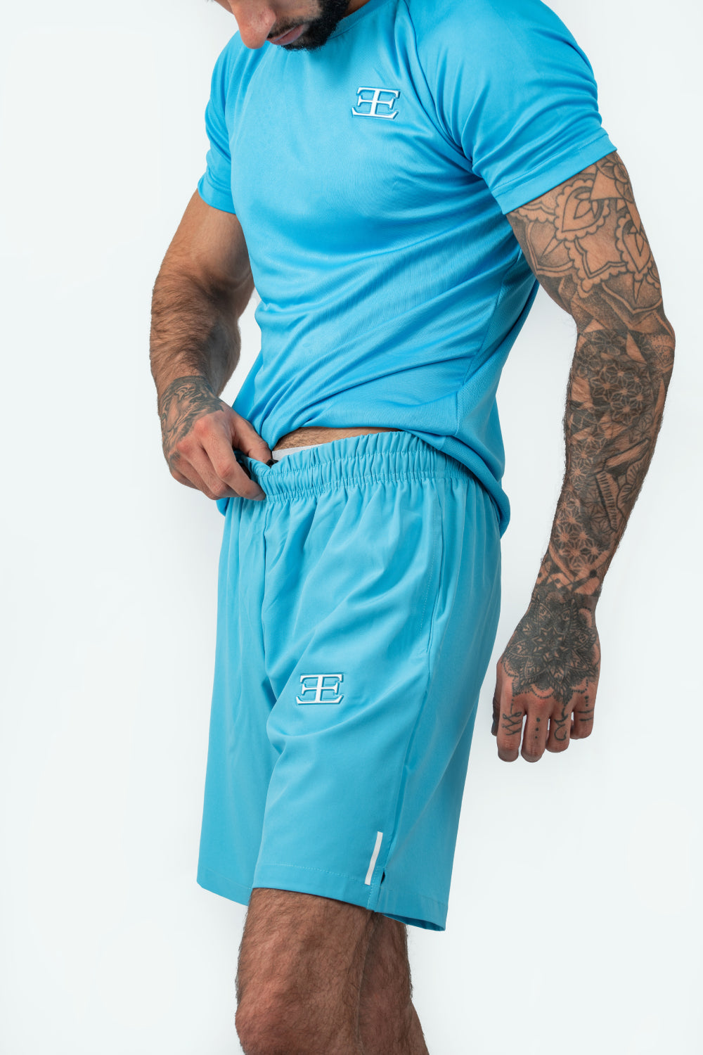 Loreno Turquoise Shorts
