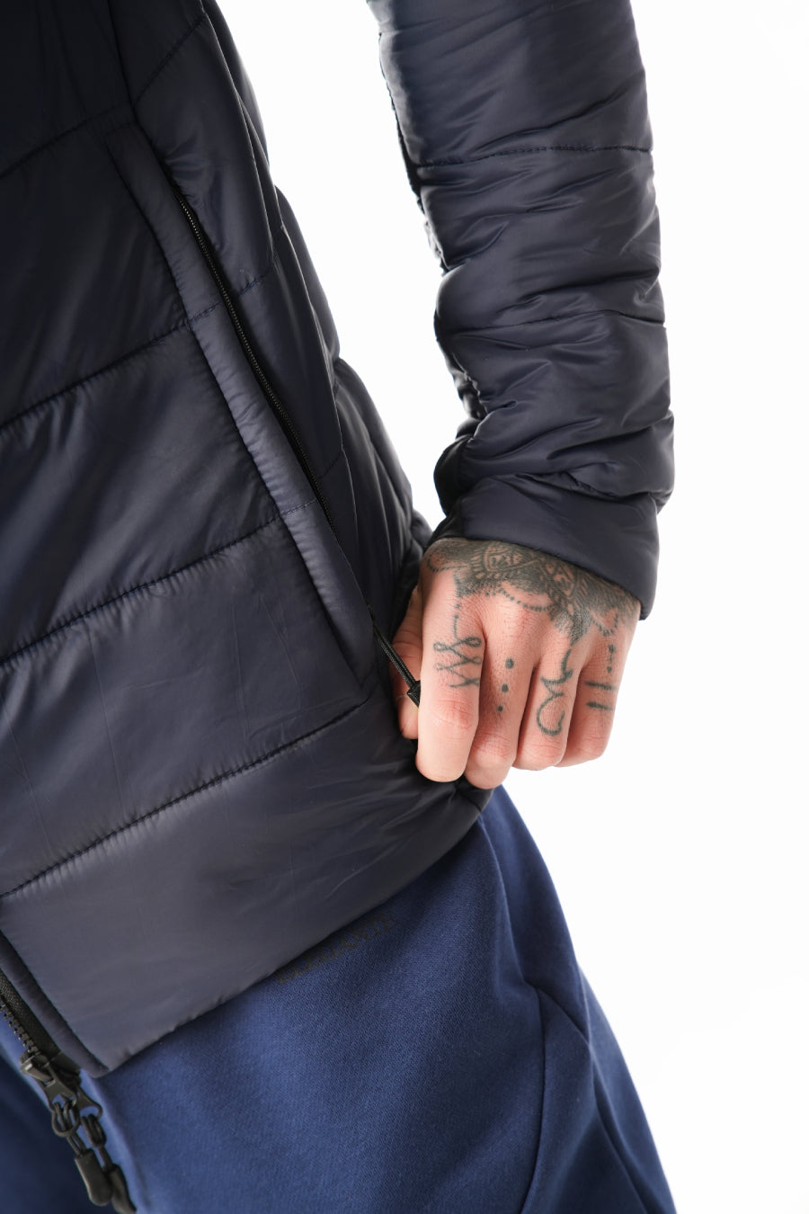 Alpico Navy Puffer Jacket