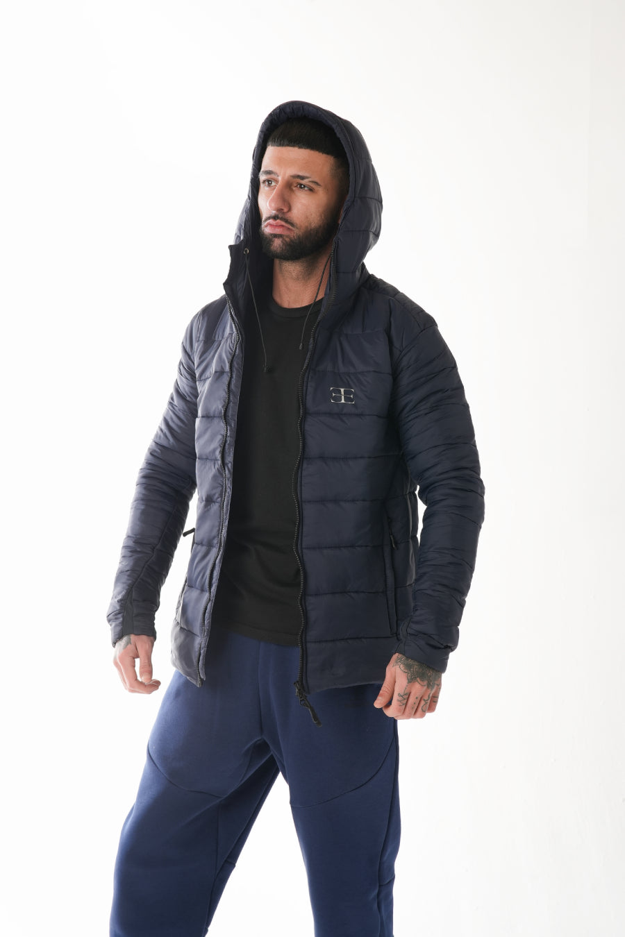 Alpico Navy Puffer Jacket