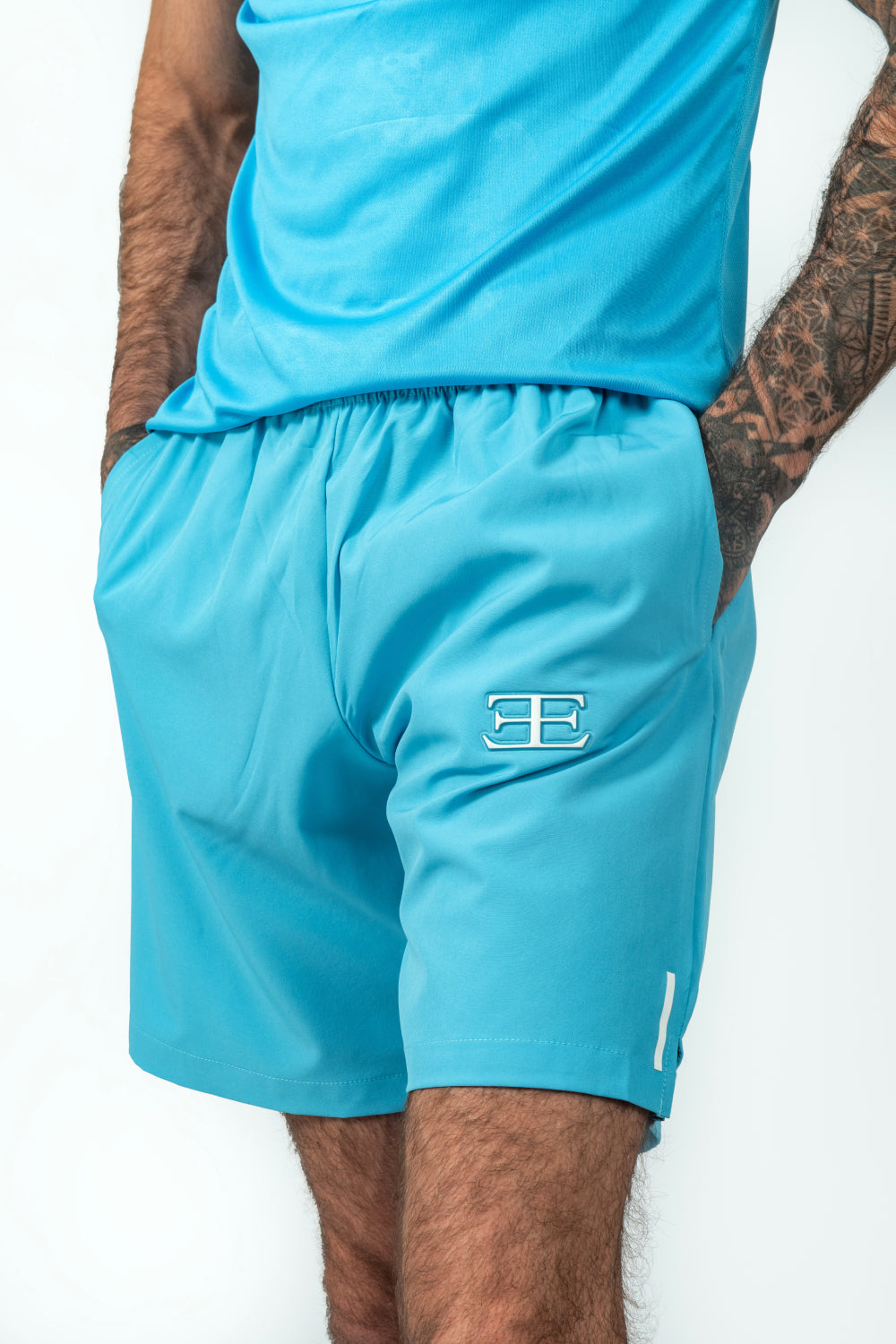 Loreno Turquoise Shorts